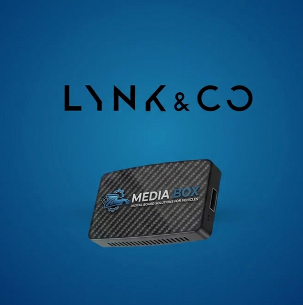 MEDIA BOX FOR Lynk & Co , a wireless CarPlay & Android Auto Integration Box