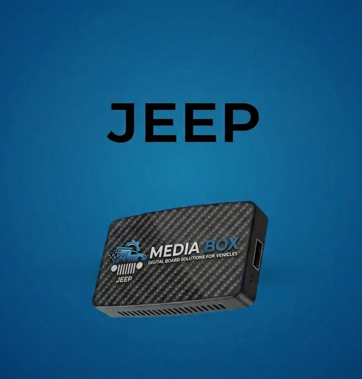 MEDIA BOX FOR Jeep , a custom Fit High-Definition Android Touchscreen System
