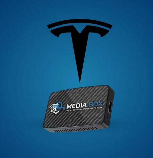 Media Box For Tesla , Carlinkit T2C Wireless CarPlay Adapter