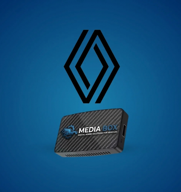 Media Box For Renault , Custom Fit Android Touchscreen Infotainment Stereo Upgrade