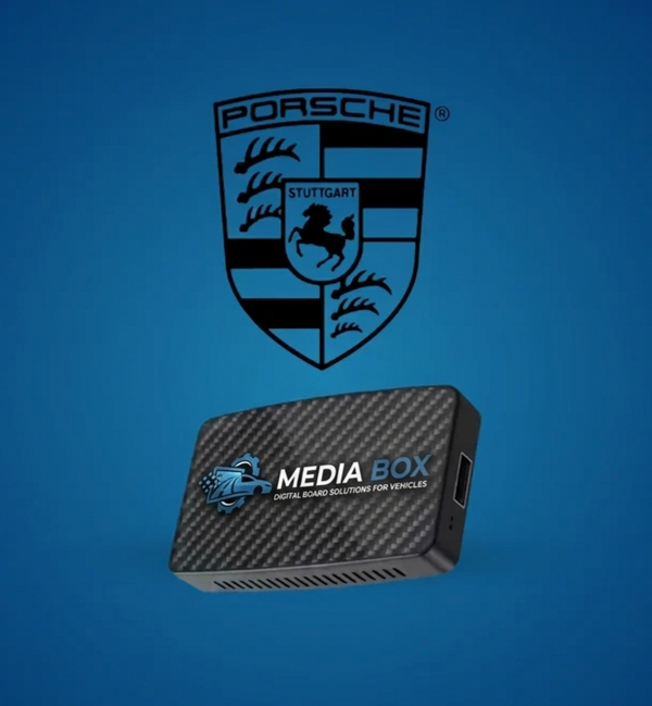 Media Box For Porsche  , a Wireless CarPlay & Android Auto Retrofit Kit