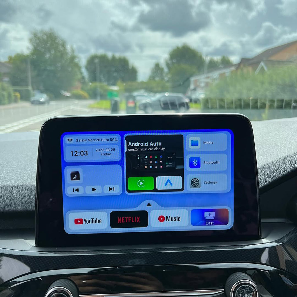 Media Box For Ford , Custom Fit Android Touchscreen Infotainment Stereo