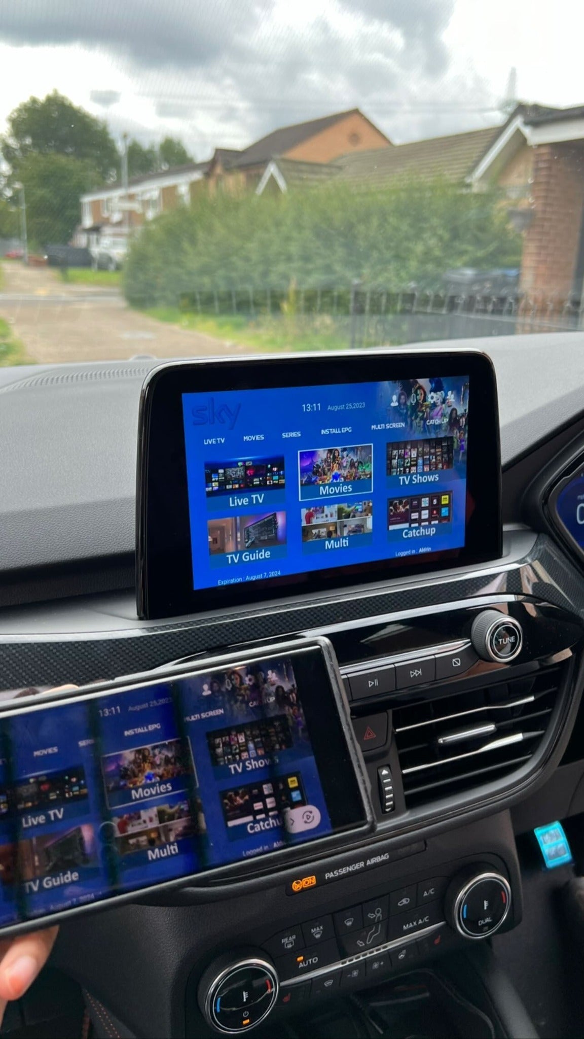 Media Box For Ford , Custom Fit Android Touchscreen Infotainment Stereo