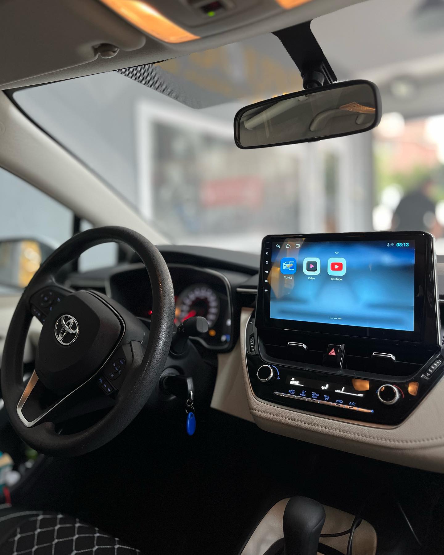 Media Box  Toyota Corolla E210 8 , Touchscreen Infotainment Display Unit (with Video/App Playback)