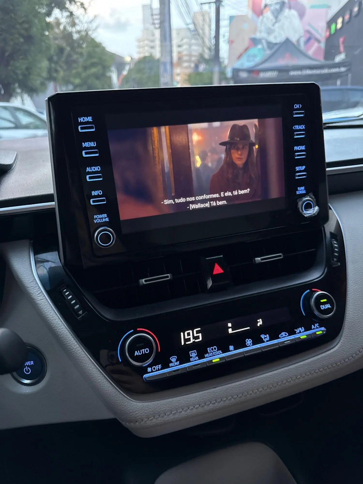 Media Box  Toyota Corolla E210 8 , Touchscreen Infotainment Display Unit (with Video/App Playback)